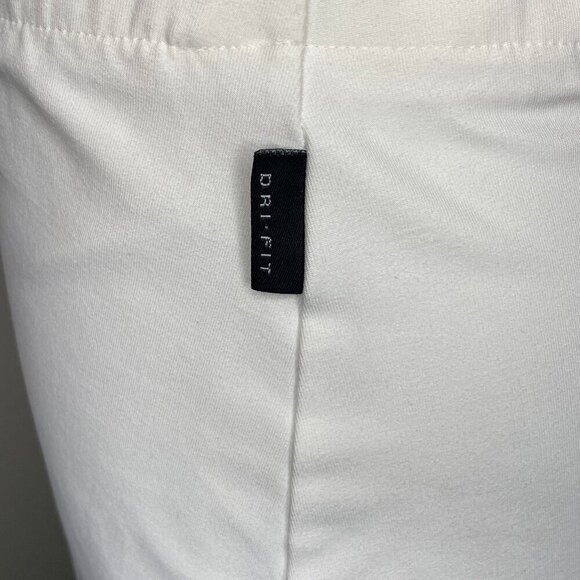 Nike White Dri FIT Short Inner High- Waisted Skort Sz Medium Workout Athleisure - Picture 2 of 6
